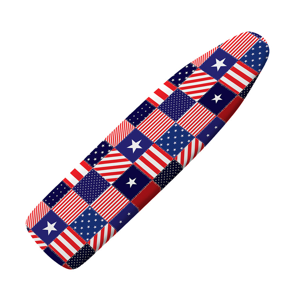 American Patriotic Patchwork Print Ironing Board Cover