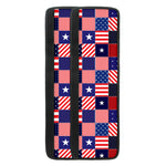 American Patriotic Patchwork Print Refrigerator Handle Covers