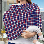 American Patriotic Plaid Print Baby Seat Cover