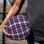 American Patriotic Plaid Print Basketball