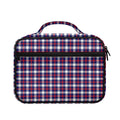 American Patriotic Plaid Print Briefcase Bible Bag