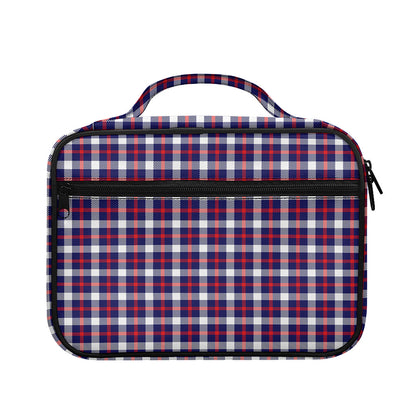 American Patriotic Plaid Print Briefcase Bible Bag