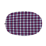 American Patriotic Plaid Print Car Side Mirror Covers