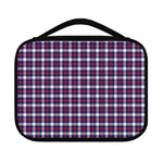 American Patriotic Plaid Print Classic Bible Case