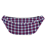 American Patriotic Plaid Print Fanny Pack