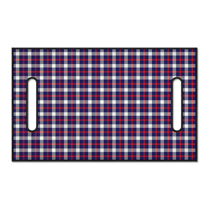American Patriotic Plaid Print Golf Cart Seat Cover
