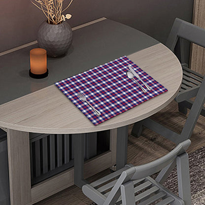 American Patriotic Plaid Print Placemat