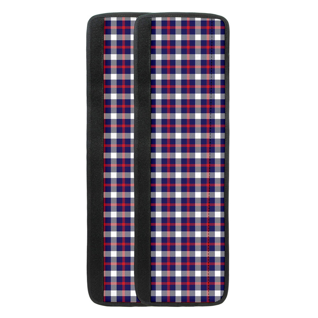 American Patriotic Plaid Print Refrigerator Handle Covers