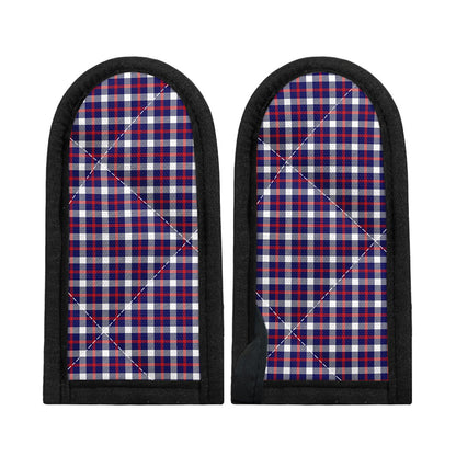 American Patriotic Plaid Print Skillet Handle Cover
