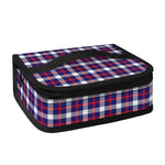American Patriotic Plaid Print Small Lunch Bag