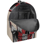 American Patriotic Skull Print Backpack