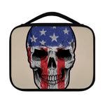 American Patriotic Skull Print Classic Bible Case