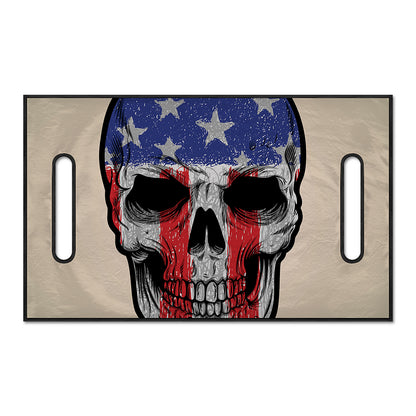 American Patriotic Skull Print Golf Cart Seat Cover