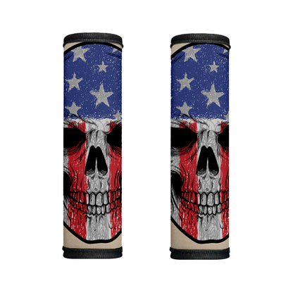 American Patriotic Skull Print Handle Covers