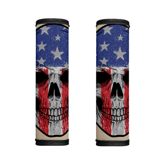American Patriotic Skull Print Handle Covers