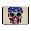 American Patriotic Skull Print Kitchen Mat