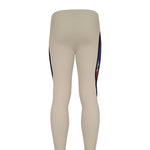 American Patriotic Skull Print Men's leggings