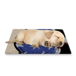 American Patriotic Skull Print Pet Cooling Mat Cover