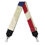 American Peace Flag Print Bag Strap