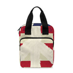 American Peace Flag Print Bible Tote Bag