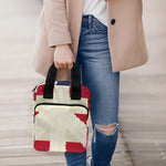 American Peace Flag Print Bible Tote Bag