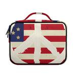 American Peace Flag Print Briefcase Bible Bag