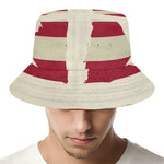 American Peace Flag Print Bucket Hat