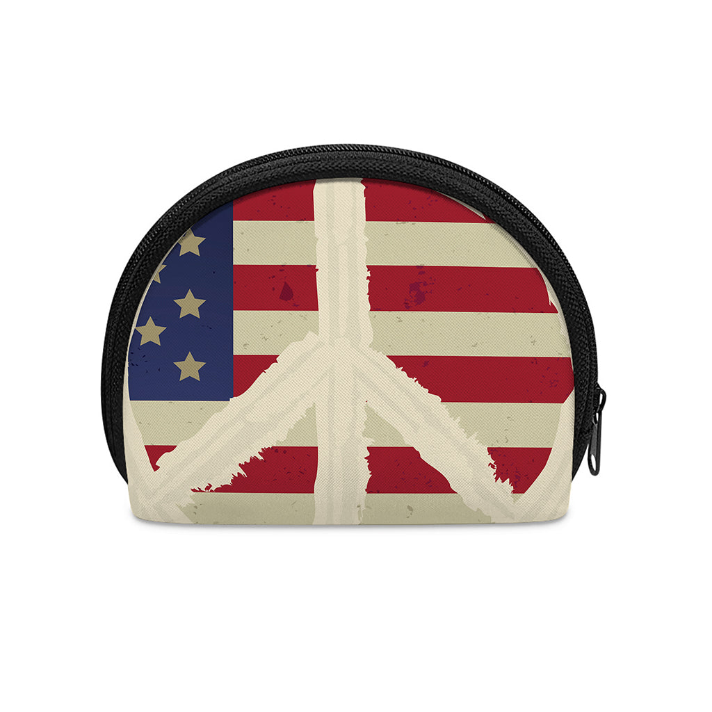 American Peace Flag Print Coin Purse