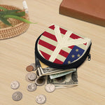 American Peace Flag Print Coin Purse