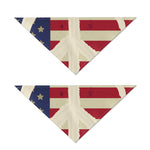American Peace Flag Print Dog Bandana