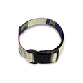 American Peace Flag Print Dog Collar