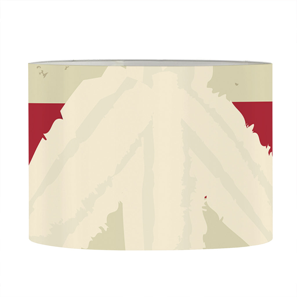American Peace Flag Print Drum Lamp Shade