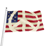 American Peace Flag Print Flag