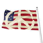 American Peace Flag Print Flag
