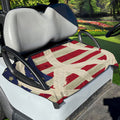 American Peace Flag Print Golf Cart Seat Cover