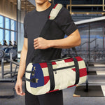 American Peace Flag Print Gym Bag