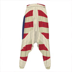 American Peace Flag Print Hammer Pants