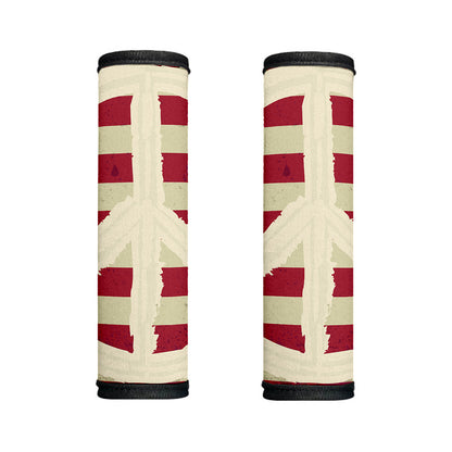 American Peace Flag Print Handle Covers
