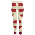 American Peace Flag Print High-Waisted Pocket Leggings