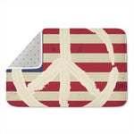 American Peace Flag Print Indoor Door Mat