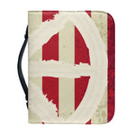 American Peace Flag Print Leather Bible Cover
