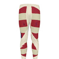 American Peace Flag Print Men's Leggings