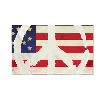 American Peace Flag Print Polyester Flag