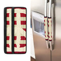American Peace Flag Print Refrigerator Handle Covers