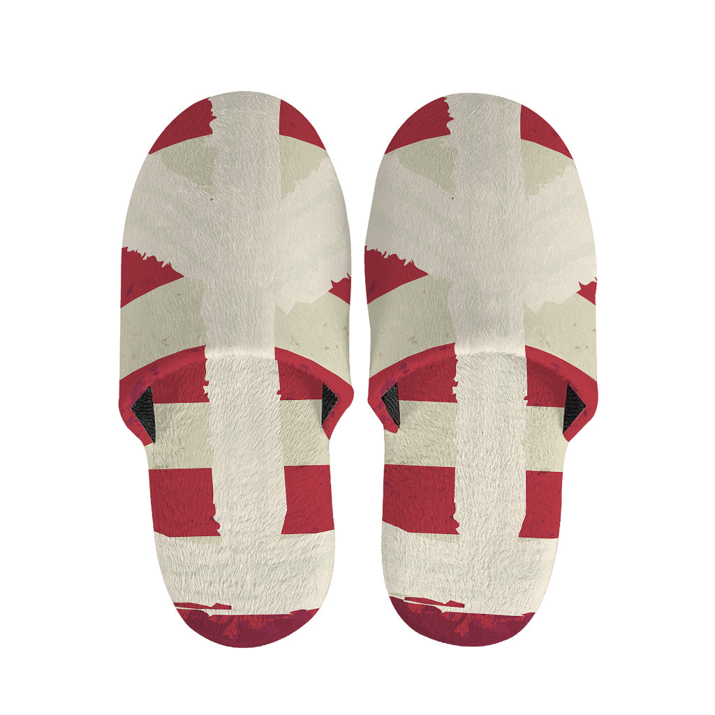 American Peace Flag Print Slippers