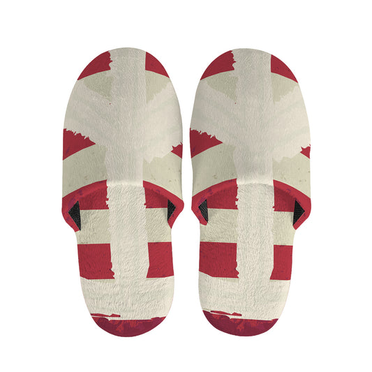 American Peace Flag Print Slippers