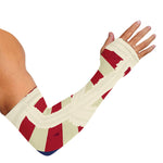 American Peace Flag Print Sun Protection Arm Sleeves