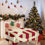 American Peace Flag Print Tablecloth