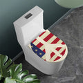 American Peace Flag Print Toilet Lid Cover