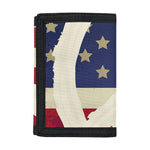 American Peace Flag Print Trifold Wallet